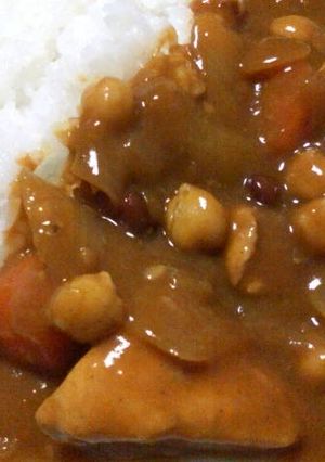 お豆たっぷりジューシーチキンカレー-レシピのメイン写真