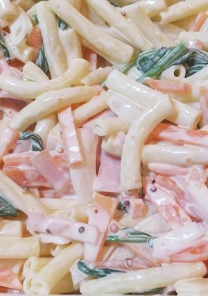 作り置き◎優しい味付けのマカロニサラダ-レシピのメイン写真