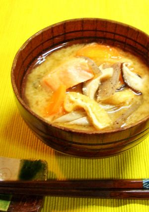 大吟醸酒粕で粕汁-レシピのメイン写真