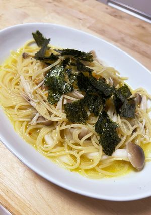 簡単すぎ！色々きのこの和風ペペロンチーノ-レシピのメイン写真