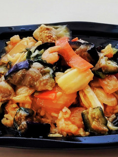 “+なす入り八宝菜中華丼”完成-レシピのメイン写真