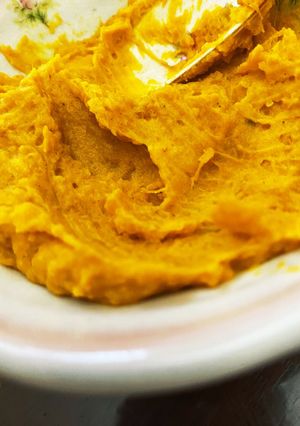 かぼちゃクリーム　ハロウィン用-レシピのメイン写真