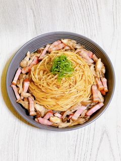 *きのことベーコンの和風パスタ*-レシピのメイン写真