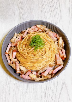＊きのことベーコンの和風パスタ＊-レシピのメイン写真