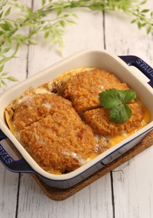 レンジで簡単！お弁当☆コロッケ丼-レシピのメイン写真