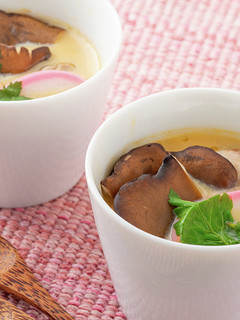 黒あわび茸の茶碗蒸し-レシピのメイン写真