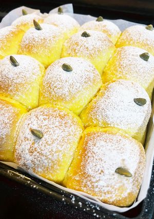 秋本番☆かぼちゃちぎりパン-レシピのメイン写真