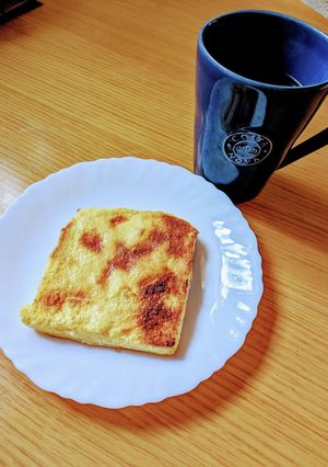 ベイクドチーズ風トースト-レシピのメイン写真