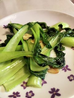 青梗菜(チンゲンサイ)のニンニク炒め-レシピのメイン写真