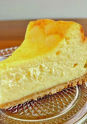 混ぜるだけ簡単！ベイクドチーズケーキ-レシピのメイン写真