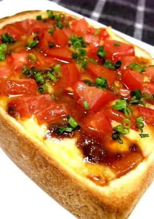 麻婆チーズ×トマトのトースト☆-レシピのメイン写真