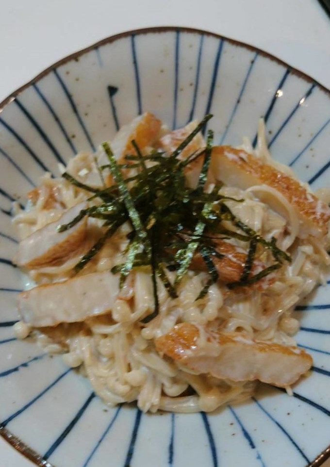 簡単！美味♪えのきさつま揚げからしマヨ♪-レシピのメイン写真