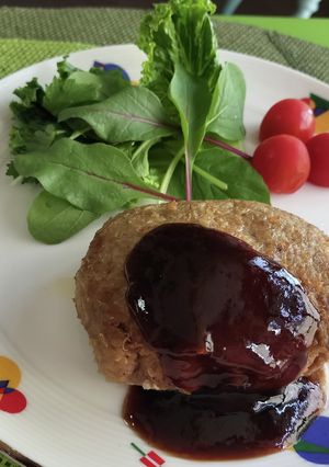 スーパーフードのキヌアたっぷりハンバーグ-レシピのメイン写真