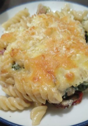 マカロニグラタン（冷凍野菜と鶏胸肉）-レシピのメイン写真