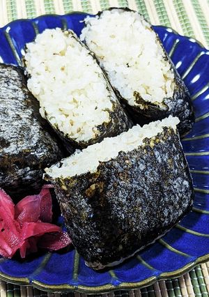カリっと食感！ライスペーパー焼きおにぎり-レシピのメイン写真