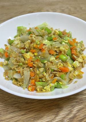 オートミールの野菜チャーハン-レシピのメイン写真
