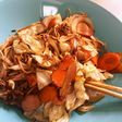 焼きそば粉末ソースで ソース焼き素麺
