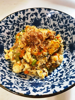 フライパンで簡単ヘルシーいり豆腐-レシピのメイン写真