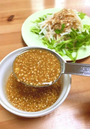 胡麻だれドレッシング-レシピのメイン写真
