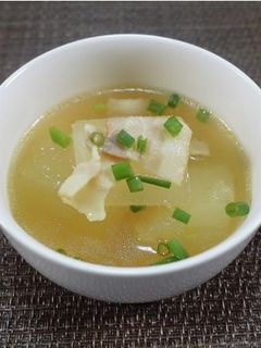 冬瓜はこれ♫ 冬瓜とベーコンのスープ煮-レシピのメイン写真