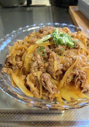牛肉とじゃがいもの甘辛炒め-レシピのメイン写真