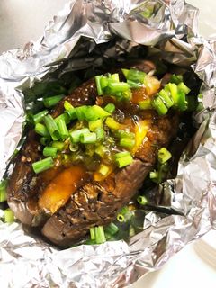 ナスのぶた肉はさみ焼き♡-レシピのメイン写真