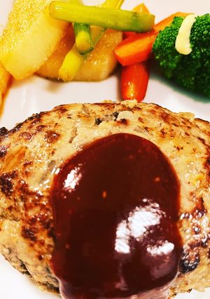 【フワフワ】♡ハンバーグ♡豆腐入-レシピのメイン写真