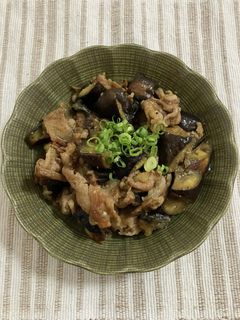 ごはん泥棒!ナスと豚肉の味噌炒め-レシピのメイン写真