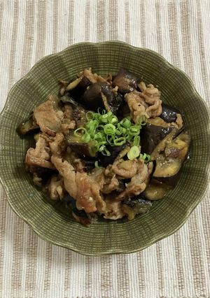 ごはん泥棒！ナスと豚肉の味噌炒め-レシピのメイン写真
