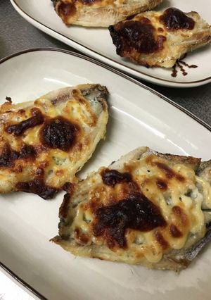 こまい丸干しのマヨチーズ焼-レシピのメイン写真