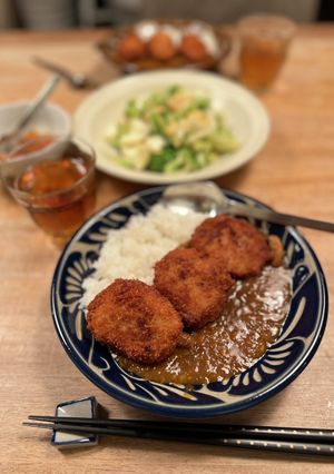 我が家のカツカレー-レシピのメイン写真