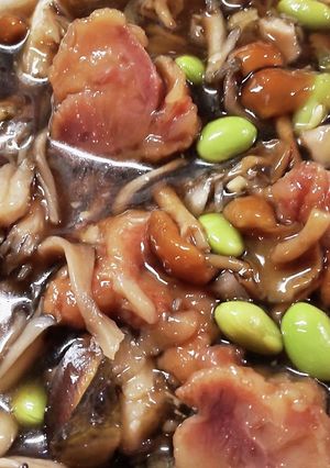 【マンガ飯】まかない君　唐揚げの煮物-レシピのメイン写真