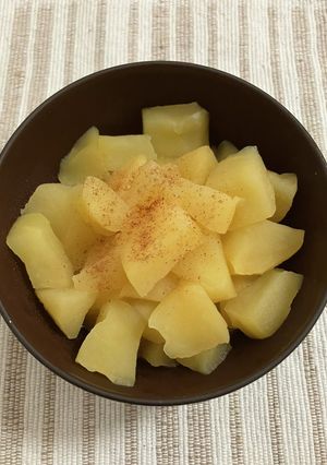 電子レンジで簡単!りんごの甘酒コンポート-レシピのメイン写真