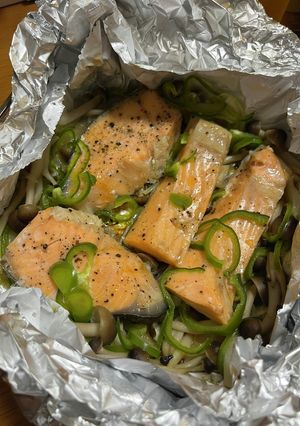 鮭のホイル焼き-レシピのメイン写真