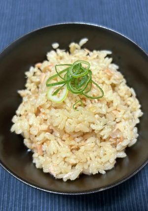 鮭炊き込みご飯-レシピのメイン写真