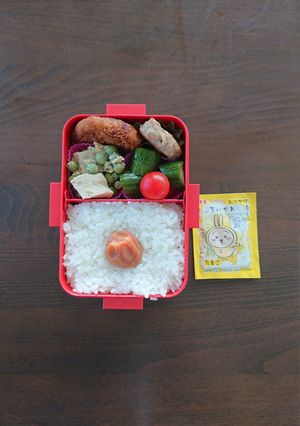 中学生女子弁当2023/09/25-レシピのメイン写真