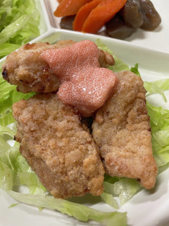 鶏胸肉竜田揚げ明太マヨソース-レシピのメイン写真