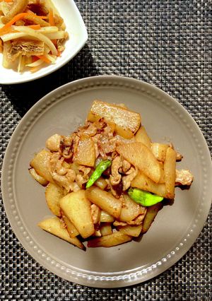 大根のスパイシーニンニク醤油炒め-レシピのメイン写真