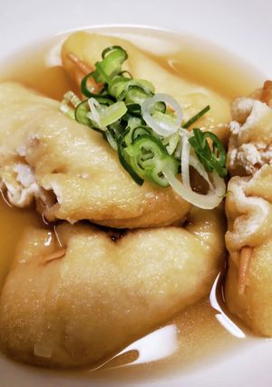 揚げの中身は♡海老しんじょう風♪調味料1-レシピのメイン写真