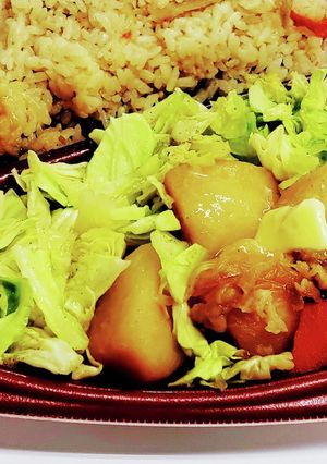 “肉じゃがきゃべつバター”-レシピのメイン写真