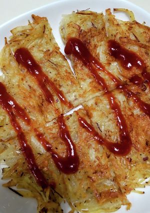 さつまいもとじゃが芋のガレット♪小麦粉無-レシピのメイン写真
