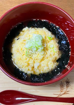 お椀ひとつで　出汁TKG-レシピのメイン写真