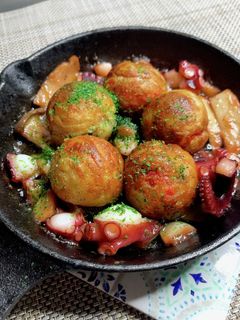 たこたっぷりたこ焼きもアヒージョ-レシピのメイン写真