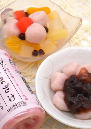 チェリー甘酒香るお月見団子-レシピのメイン写真