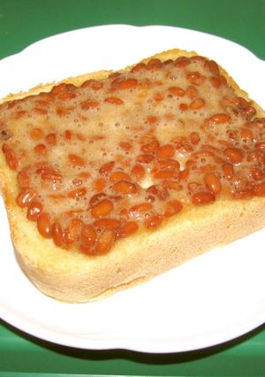 「ハニー納豆バタートースト」-レシピのメイン写真