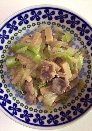 高野豆腐の炒め煮-レシピのメイン写真