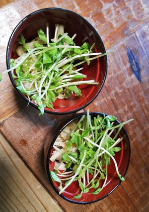 味噌汁レシピ！豆苗-レシピのメイン写真