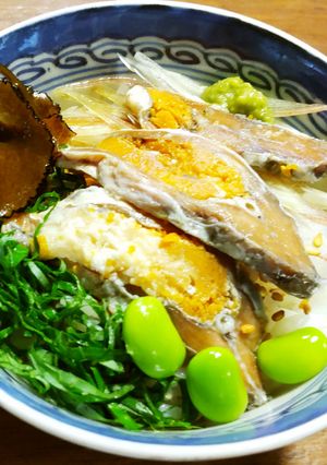 鮒寿司のお茶漬け＆トリュフの醬油漬け-レシピのメイン写真