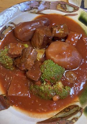 ルーから作るビーフシチュー-レシピのメイン写真