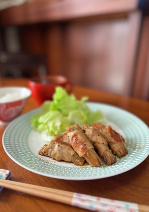 豚肉とエノキの照り焼きロール-レシピのメイン写真